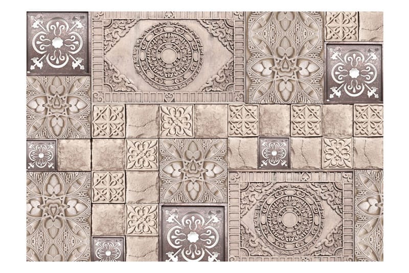 Valokuvatapetti Stone Tile 300x210 - Artgeist sp. z o. o. - Sisustustuotteet - Seinäkoristeet - Tapetit - Valokuvatapetit