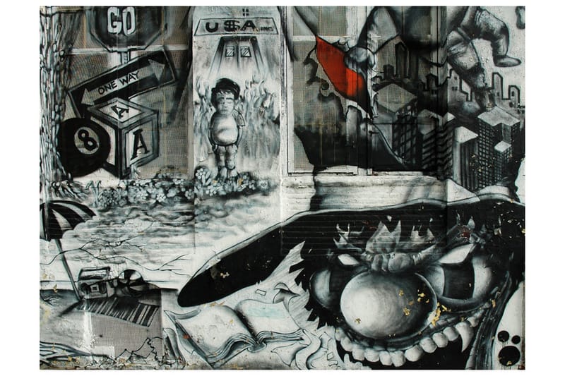 Valokuvatapetti Street Art Graffiti 400x309, Artgeist sp. z o. o.