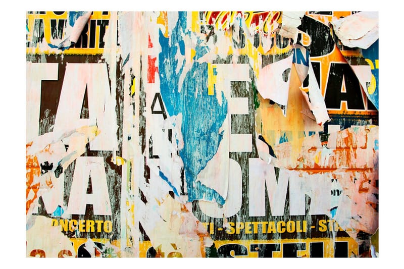 Valokuvatapetti Street Poster 200x140 - Artgeist sp. z o. o. - Sisustustuotteet - Seinäkoristeet - Tapetit - Valokuvatapetit