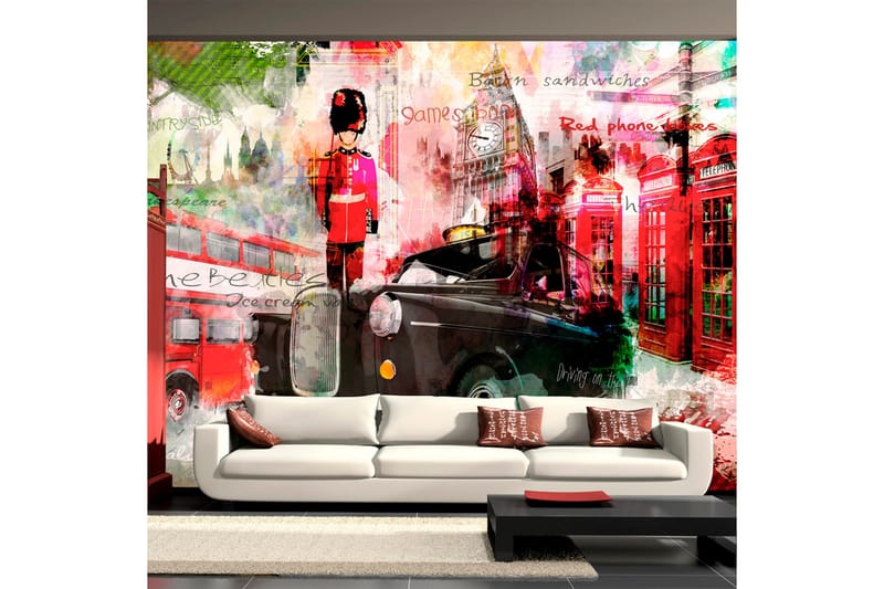 Valokuvatapetti Streets Of London 350x245 - Artgeist sp. z o. o. - Sisustustuotteet - Seinäkoristeet - Tapetit - Valokuvatapetit