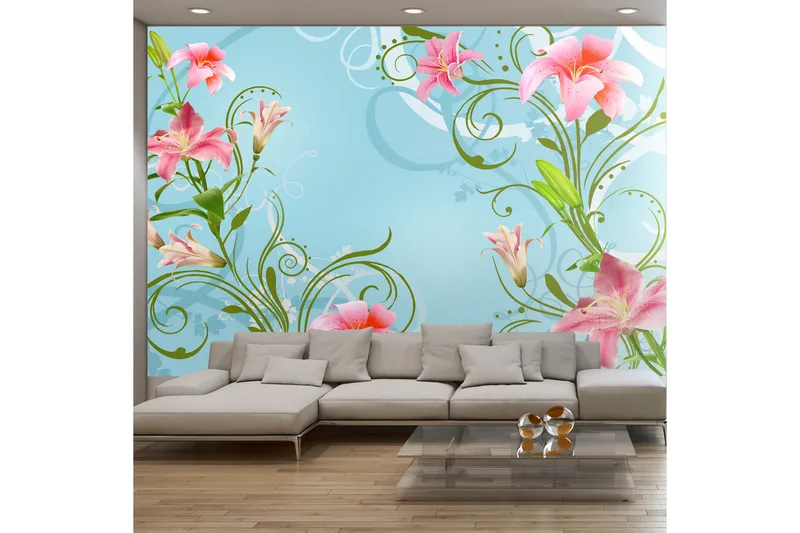 Valokuvatapetti Subtle Beauty Of The Lilies II 350x245, Artgeist sp. z o. o.