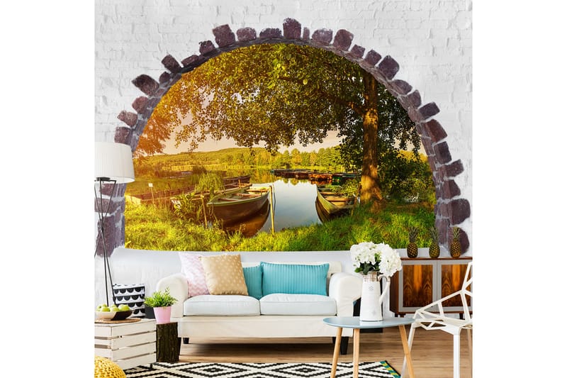 Valokuvatapetti Summer Lake 400x280, Artgeist sp. z o. o.