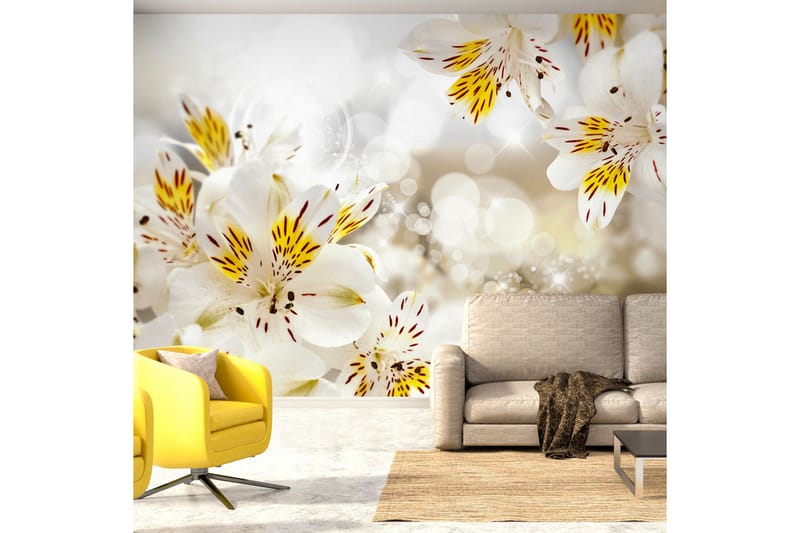 Valokuvatapetti Sunny Alstroemeria 350x245, Artgeist sp. z o. o.