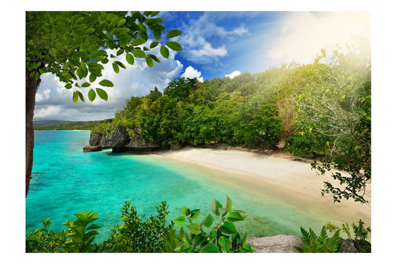 Valokuvatapetti Sunny Beach 150x105 - Artgeist sp. z o. o. - Sisustustuotteet - Seinäkoristeet - Tapetit - Valokuvatapetit