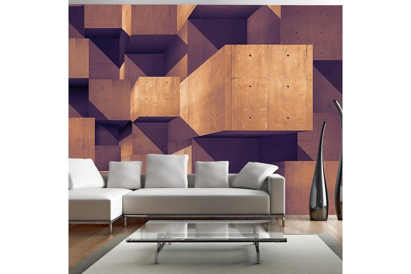 Valokuvatapetti Sunset Over The Concrete City 300x210, Artgeist sp. z o. o.