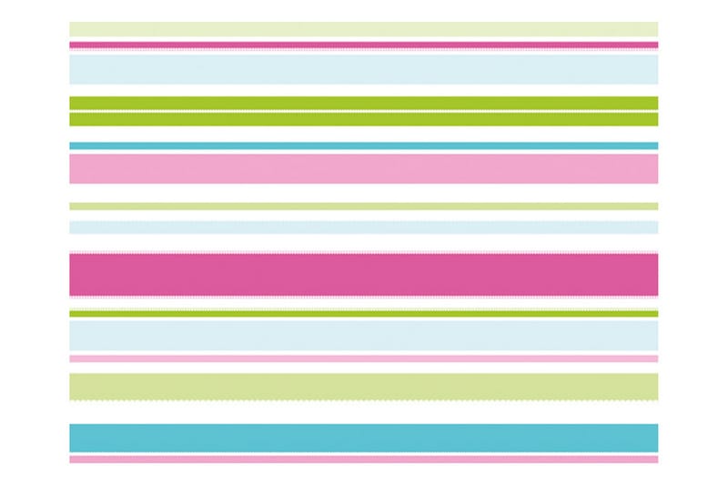 Valokuvatapetti Sweet Stripes 200x154 - Artgeist sp. z o. o. - Sisustustuotteet - Seinäkoristeet - Tapetit - Valokuvatapetit