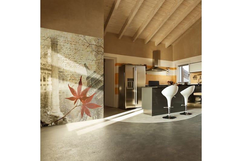 Valokuvatapetti Syksy Ja Pariisi 200x154 - Artgeist sp. z o. o. - Sisustustuotteet - Seinäkoristeet - Tapetit - Valokuvatapetit