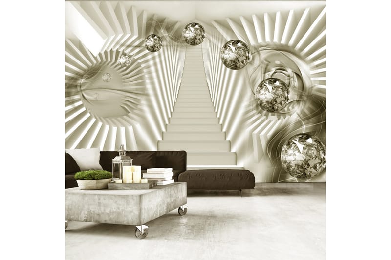 Valokuvatapetti Take The Stairs To Spacetime 100x70, Artgeist sp. z o. o.