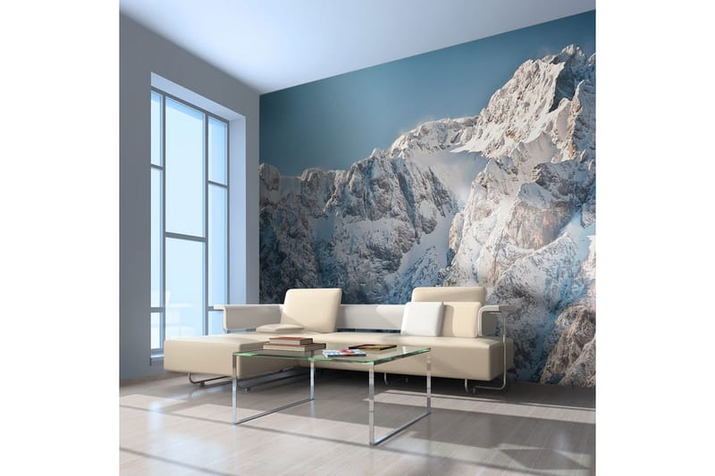 Valokuvatapetti Talvi Alpit 200x154 - Artgeist sp. z o. o. - Sisustustuotteet - Seinäkoristeet - Tapetit - Valokuvatapetit