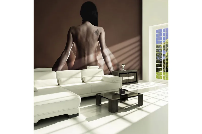 Valokuvatapetti Tatuoitu nainen 350x270, Artgeist sp. z o. o.