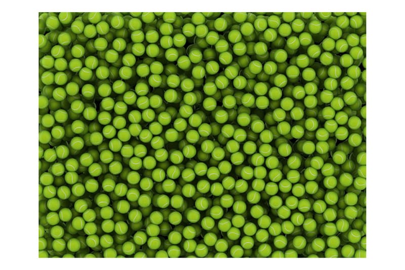 Valokuvatapetti Tennispallot tausta 350x270, Artgeist sp. z o. o.