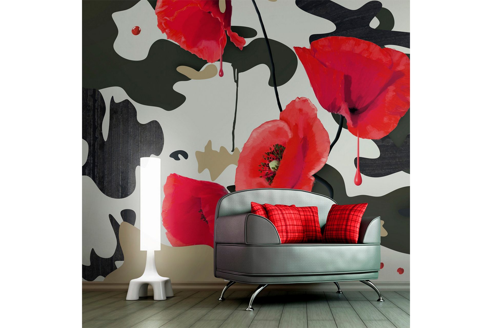 Valokuvatapetti The Flowers Of War 300x231 - Artgeist sp. z o. o. - Sisustustuotteet - Seinäkoristeet - Tapetit - Valokuvatapetit