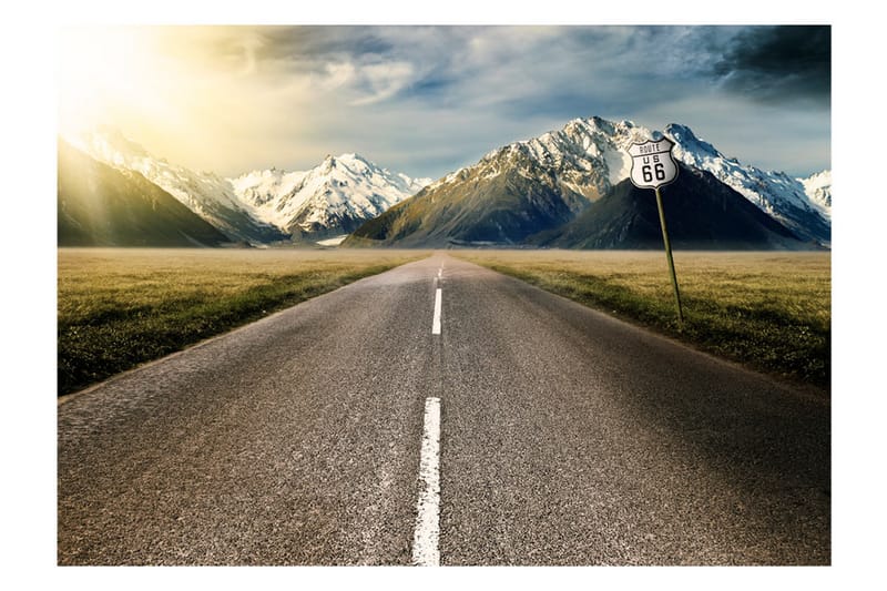 Valokuvatapetti The Long Road 350x245 - Artgeist sp. z o. o. - Sisustustuotteet - Seinäkoristeet - Tapetit - Valokuvatapetit