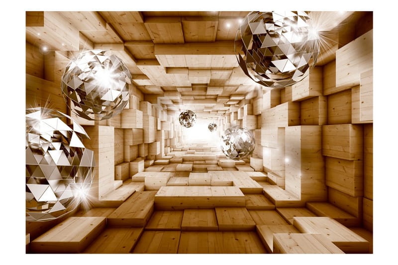 Valokuvatapetti The Road To The Light 100x70 - Artgeist sp. z o. o. - Sisustustuotteet - Seinäkoristeet - Tapetit - Valokuvatapetit