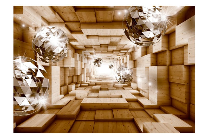 Valokuvatapetti The Road To The Light 300x210 - Artgeist sp. z o. o. - Sisustustuotteet - Seinäkoristeet - Tapetit - Valokuvatapetit