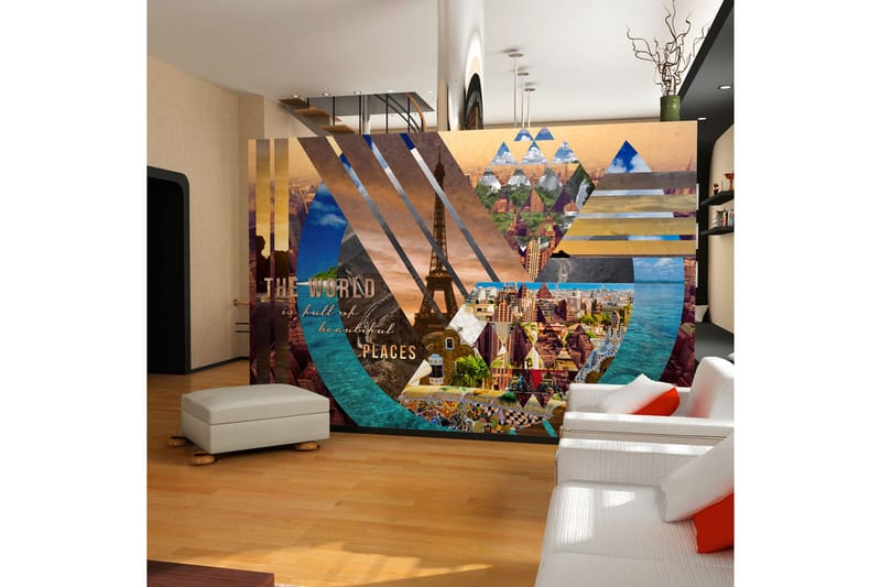 Valokuvatapetti The World 200x140 - Artgeist sp. z o. o. - Sisustustuotteet - Seinäkoristeet - Tapetit - Valokuvatapetit