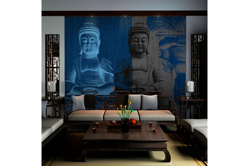 Valokuvatapetti Three Incarnations By Buddha 200x154, Artgeist sp. z o. o.