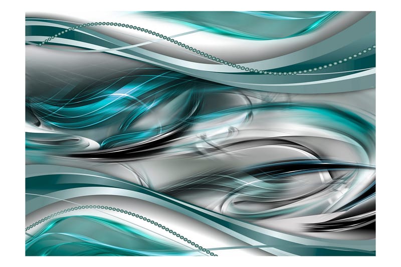 Valokuvatapetti Tunnels Green 300x210, Artgeist sp. z o. o.