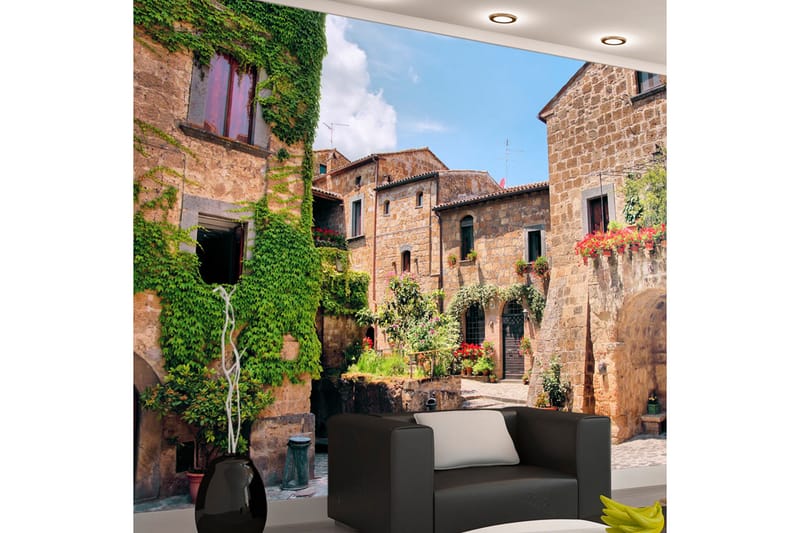 Valokuvatapetti Tuscan Alley 150x105 - Artgeist sp. z o. o. - Sisustustuotteet - Seinäkoristeet - Tapetit - Valokuvatapetit