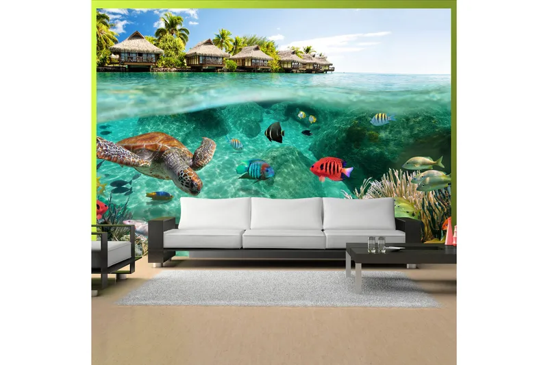 Valokuvatapetti Under The Surface Of Water 250x175, Artgeist sp. z o. o.
