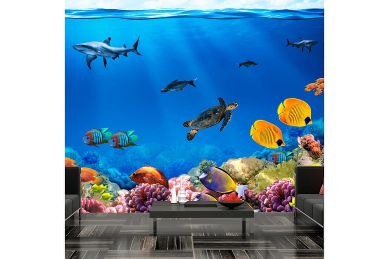 Valokuvatapetti Underwater Kingdom 300x210 - Artgeist sp. z o. o. - Sisustustuotteet - Seinäkoristeet - Tapetit - Valokuvatapetit