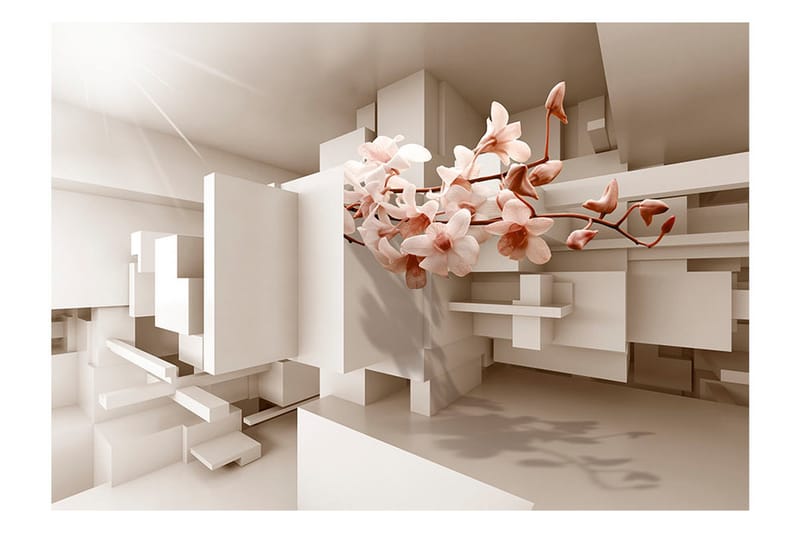 Valokuvatapetti Urban Botany 150x105 - Artgeist sp. z o. o. - Sisustustuotteet - Seinäkoristeet - Tapetit - Valokuvatapetit