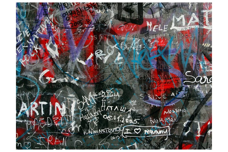 Valokuvatapetti Urban Graffiti 300x231, Artgeist sp. z o. o.