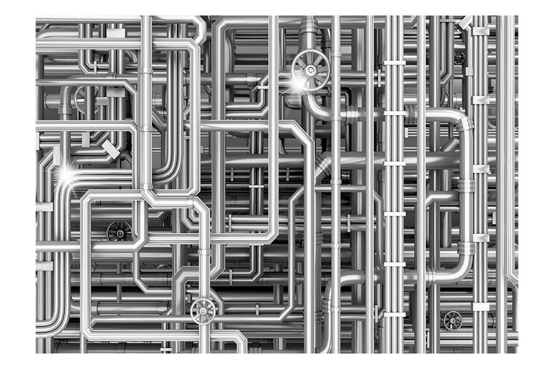 Valokuvatapetti Urban Maze 350x245 - Artgeist sp. z o. o. - Sisustustuotteet - Seinäkoristeet - Tapetit - Valokuvatapetit
