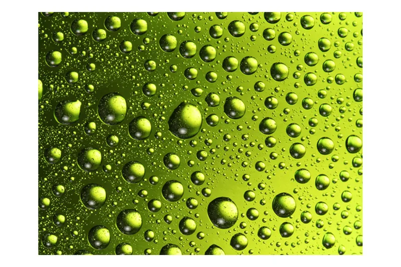 Valokuvatapetti Vesipisarat Olutpullolla 200x154, Artgeist sp. z o. o.