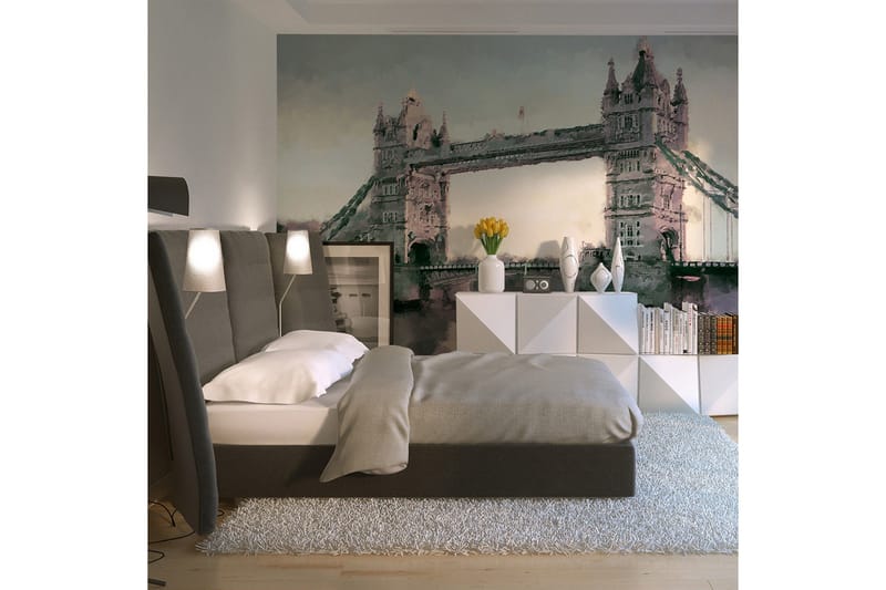 Valokuvatapetti Victorian Tower Bridge 350x270, Artgeist sp. z o. o.