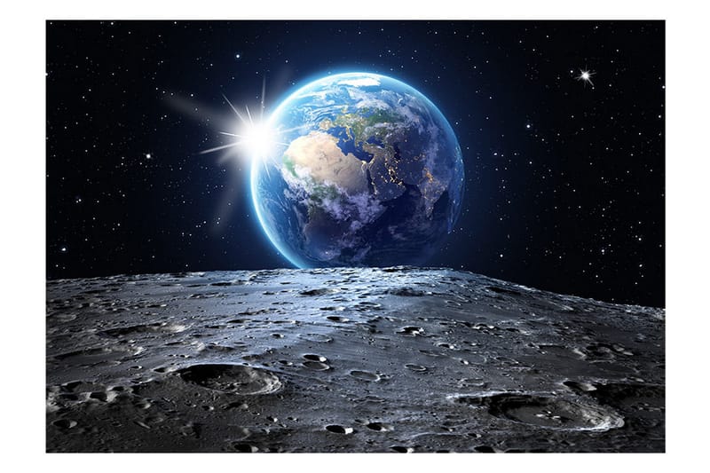 Valokuvatapetti View Of The Blue Planet 200x140 - Artgeist sp. z o. o. - Sisustustuotteet - Seinäkoristeet - Tapetit - Valokuvatapetit