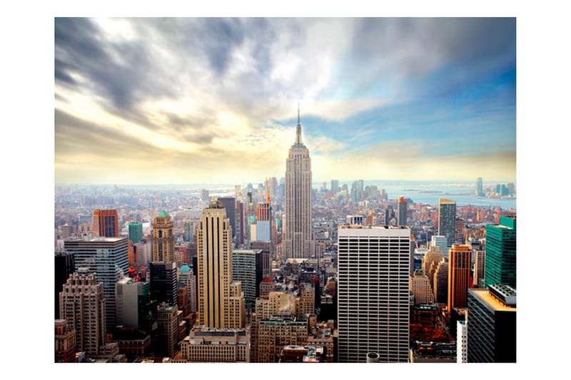 Valokuvatapetti View On Empire State Building Nyc 400x309 - Artgeist sp. z o. o. - Sisustustuotteet - Seinäkoristeet - Tapetit - Valokuvatapetit