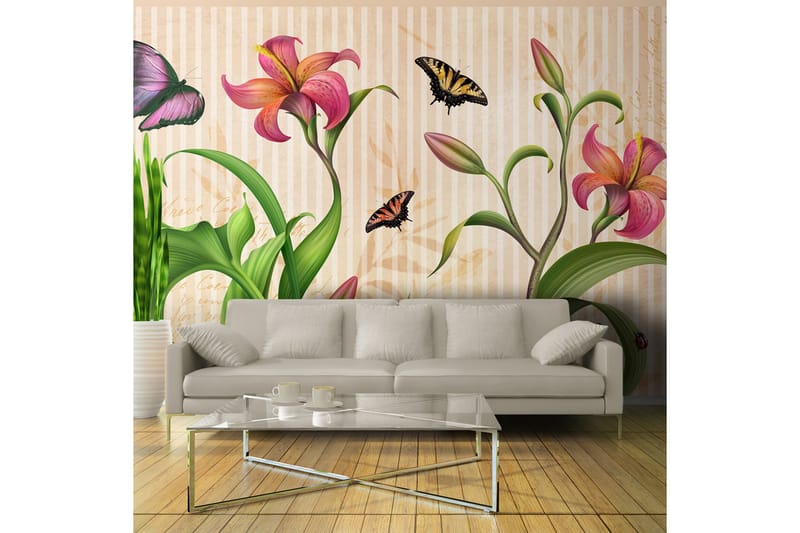 Valokuvatapetti Vintage Spring 150x105 - Artgeist sp. z o. o. - Sisustustuotteet - Seinäkoristeet - Tapetit - Valokuvatapetit