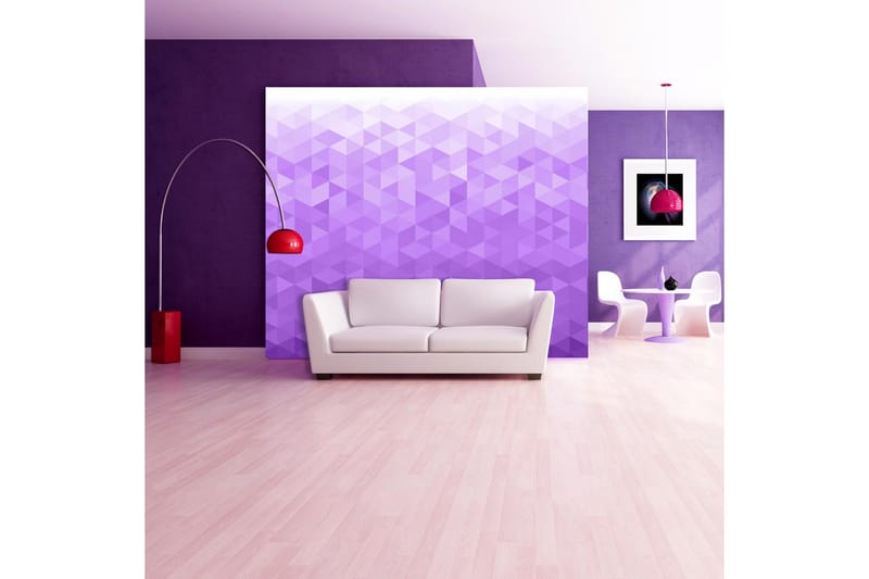 Valokuvatapetti Violet Pixel 350x245, Artgeist sp. z o. o.