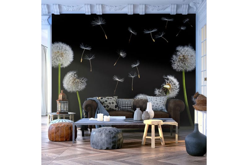 Valokuvatapetti Voikukat Tuuli 300x231 - Artgeist sp. z o. o. - Sisustustuotteet - Seinäkoristeet - Tapetit - Valokuvatapetit