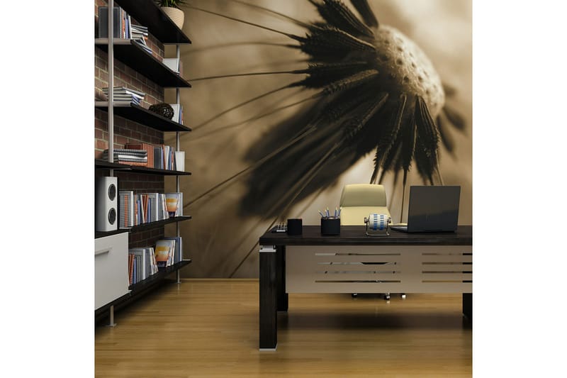 Valokuvatapetti Voikukka Seepia 250x193, Artgeist sp. z o. o.