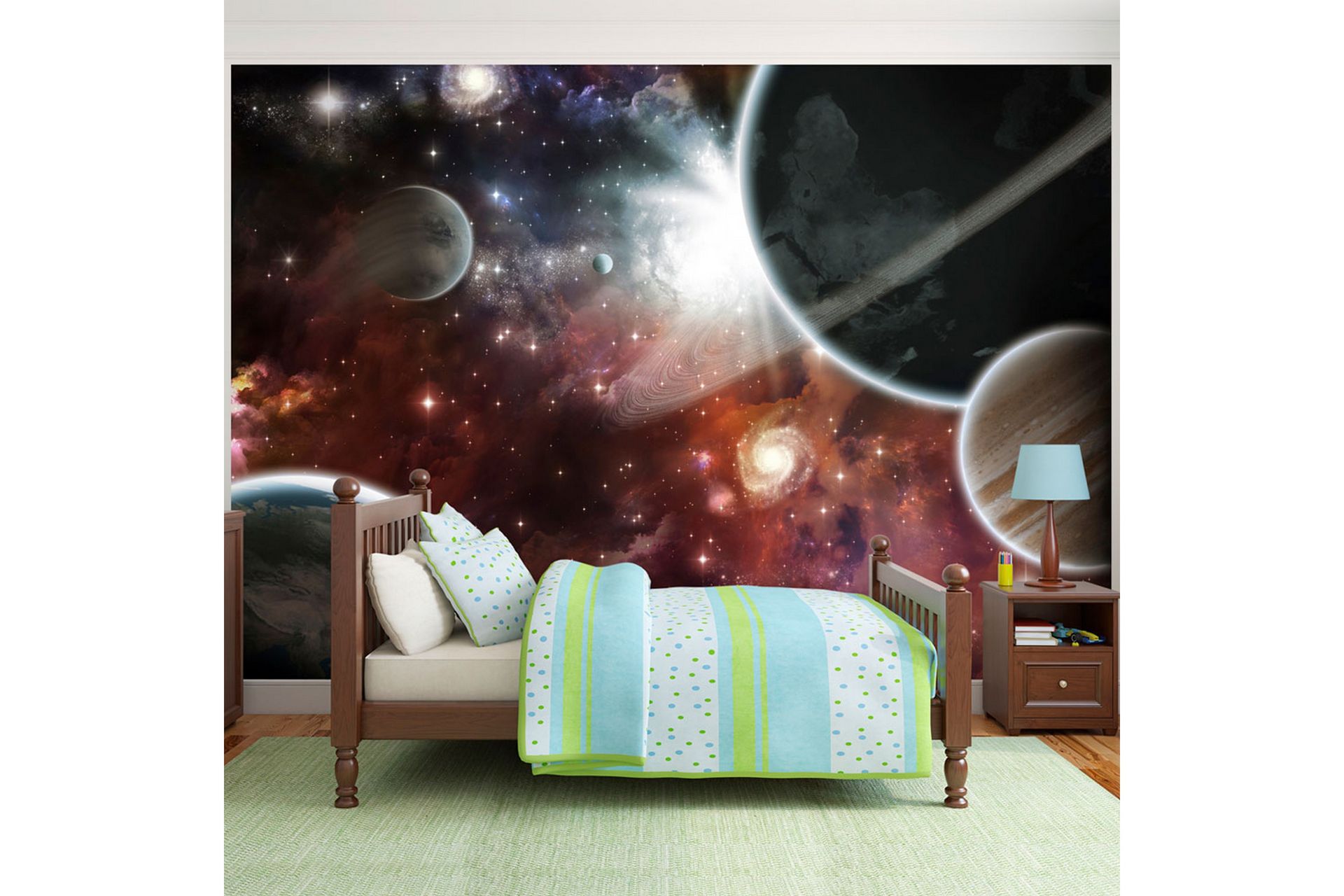 Valokuvatapetti Walk In Space 350x245 - Artgeist sp. z o. o. - Sisustustuotteet - Seinäkoristeet - Tapetit - Valokuvatapetit
