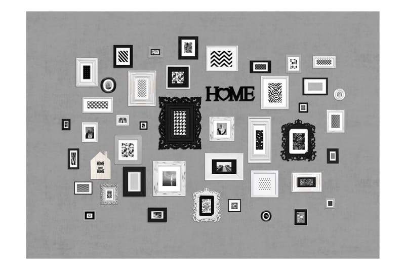 Valokuvatapetti Wall Full Of Frames 200x140 - Artgeist sp. z o. o. - Sisustustuotteet - Seinäkoristeet - Tapetit - Valokuvatapetit