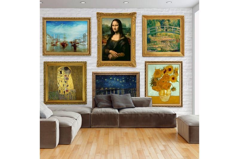 Valokuvatapetti Wall Of Treasures 300x210 - Artgeist sp. z o. o. - Sisustustuotteet - Seinäkoristeet - Tapetit - Valokuvatapetit