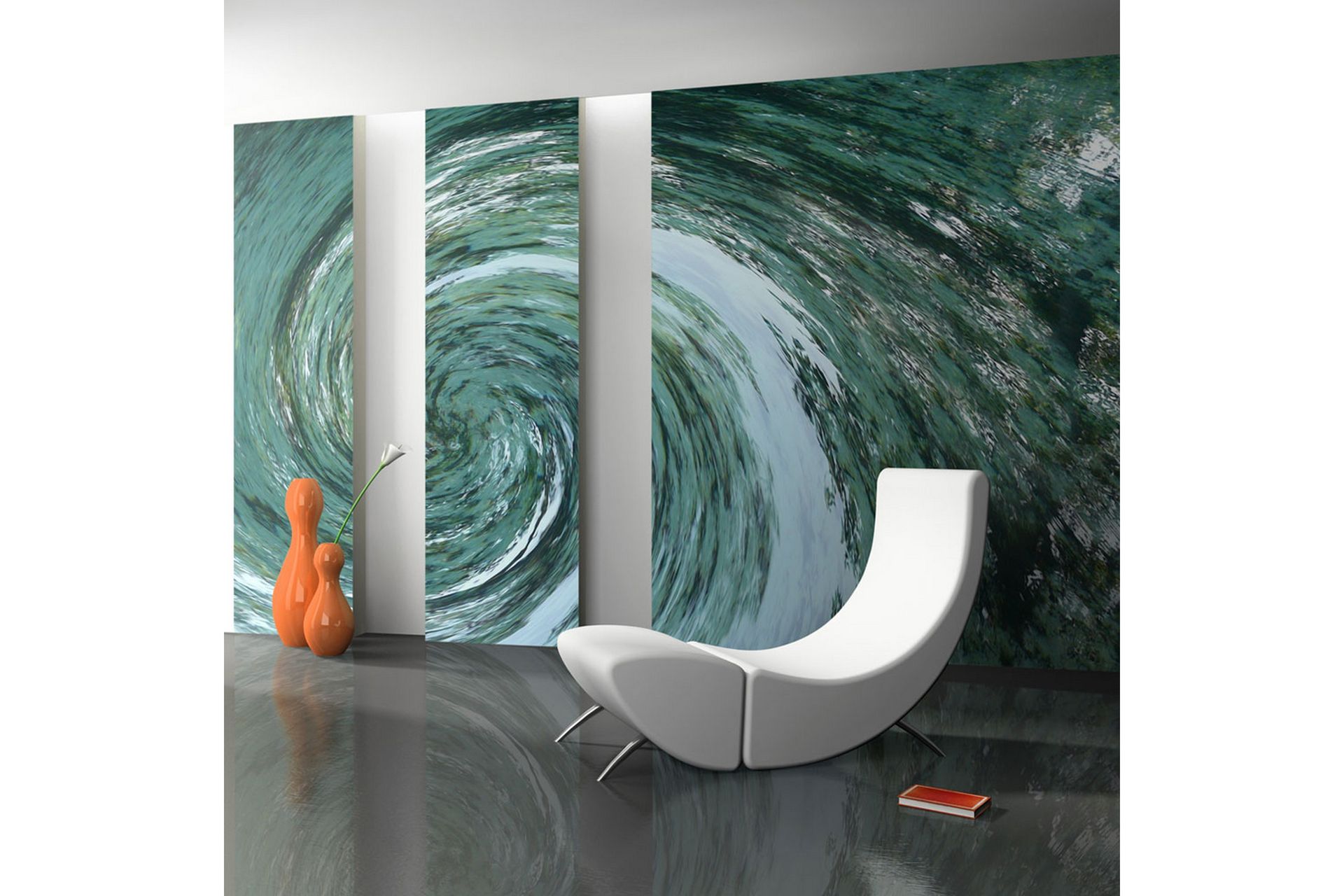 Valokuvatapetti Water Twist 200x154 - Artgeist sp. z o. o. - Sisustustuotteet - Seinäkoristeet - Tapetit - Valokuvatapetit