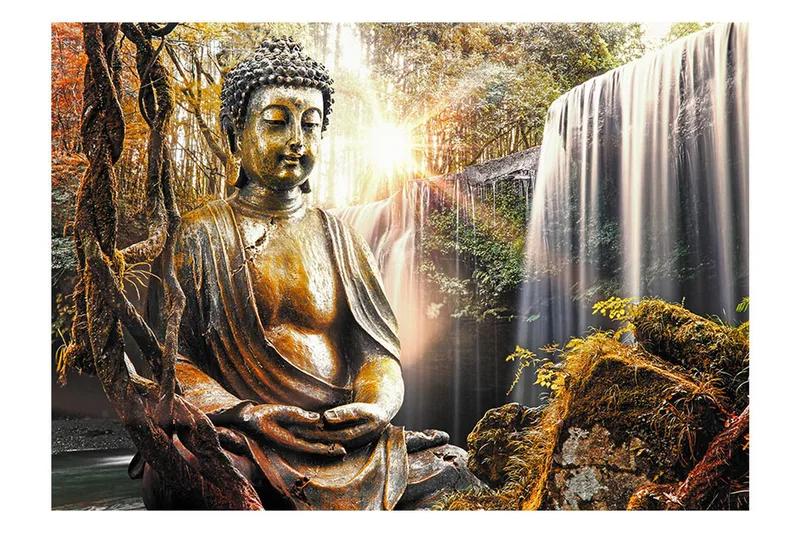Valokuvatapetti Waterfall Of Contemplation 300x210 - Artgeist sp. z o. o. - Sisustustuotteet - Seinäkoristeet - Tapetit - Valokuvatapetit