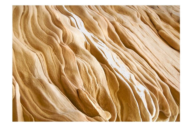 Valokuvatapetti Wavy Sandstone Forms 250x193 - Artgeist sp. z o. o. - Sisustustuotteet - Seinäkoristeet - Tapetit - Valokuvatapetit