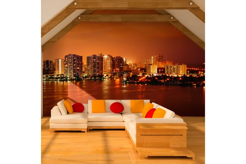 Valokuvatapetti Welcome To Miami 400x309 - Artgeist sp. z o. o. - Sisustustuotteet - Seinäkoristeet - Tapetit - Valokuvatapetit