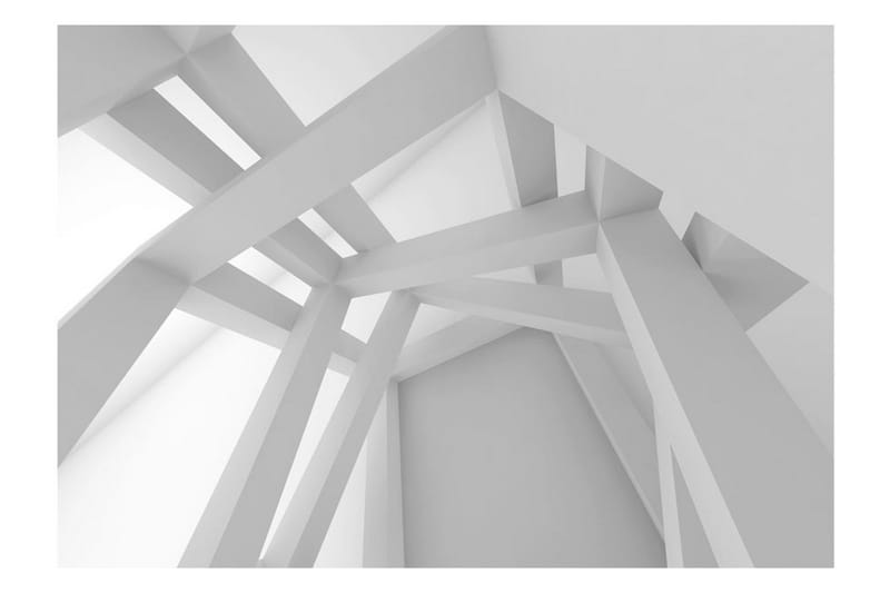 Valokuvatapetti White Construction 100x70 - Artgeist sp. z o. o. - Sisustustuotteet - Seinäkoristeet - Tapetit - Valokuvatapetit