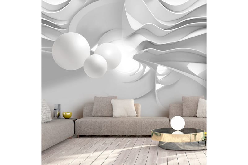 Valokuvatapetti White Corridors 100x70, Artgeist sp. z o. o.