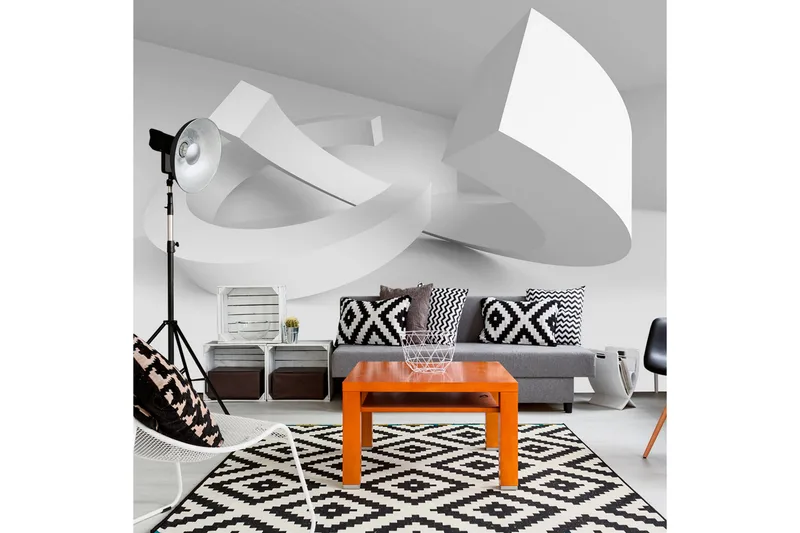 Valokuvatapetti White Duet 400x280, Artgeist sp. z o. o.