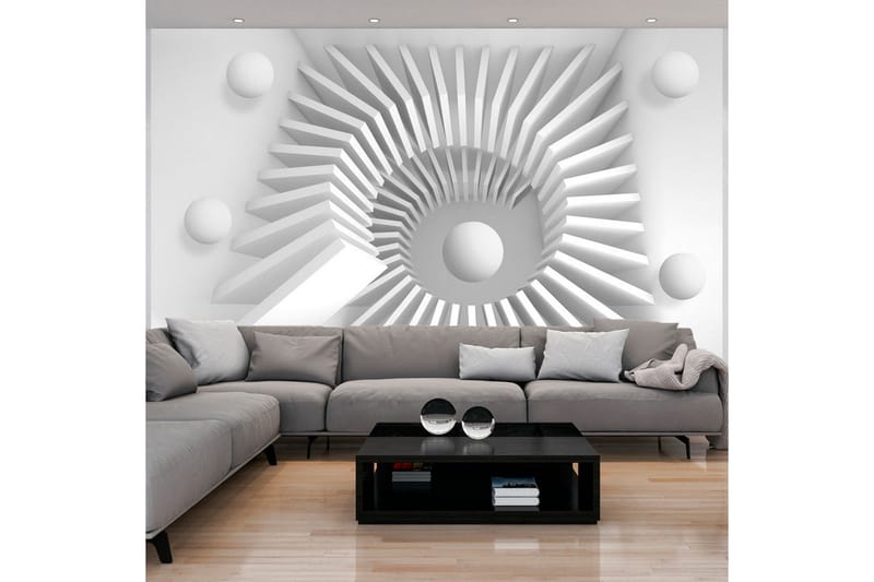 Valokuvatapetti White Jigsaw 200x140, Artgeist sp. z o. o.