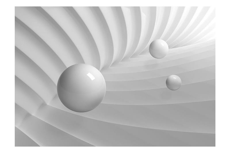 Valokuvatapetti White Symmetry 150x105 - Artgeist sp. z o. o. - Sisustustuotteet - Seinäkoristeet - Tapetit - Valokuvatapetit