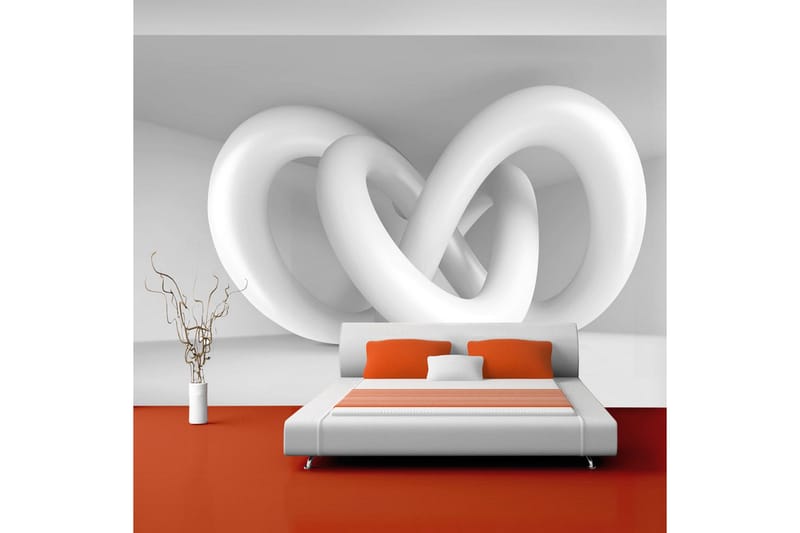 Valokuvatapetti White Weave 100x70, Artgeist sp. z o. o.