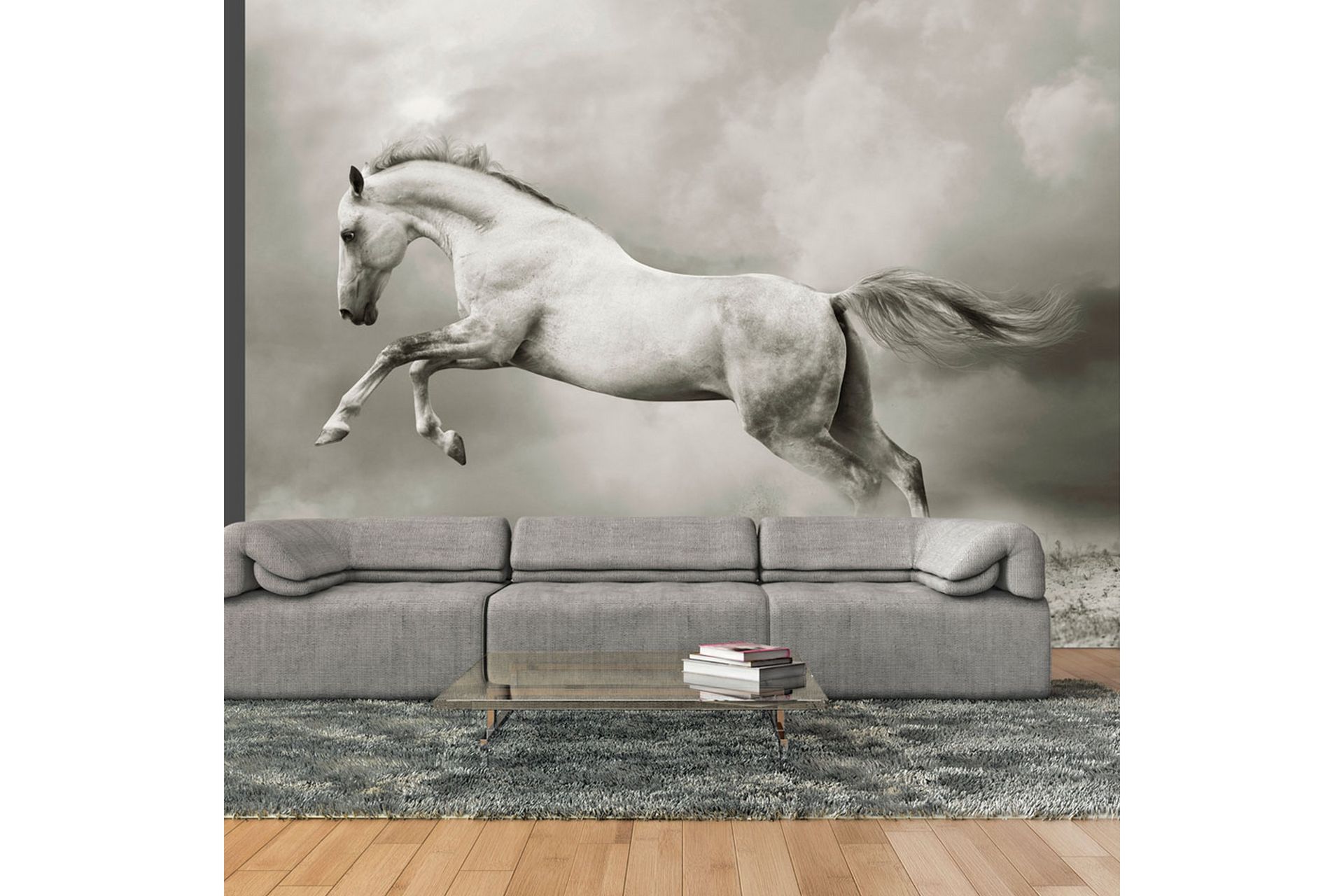 Valokuvatapetti Wild Stallion 300x231 - Artgeist sp. z o. o. - Sisustustuotteet - Seinäkoristeet - Tapetit - Valokuvatapetit